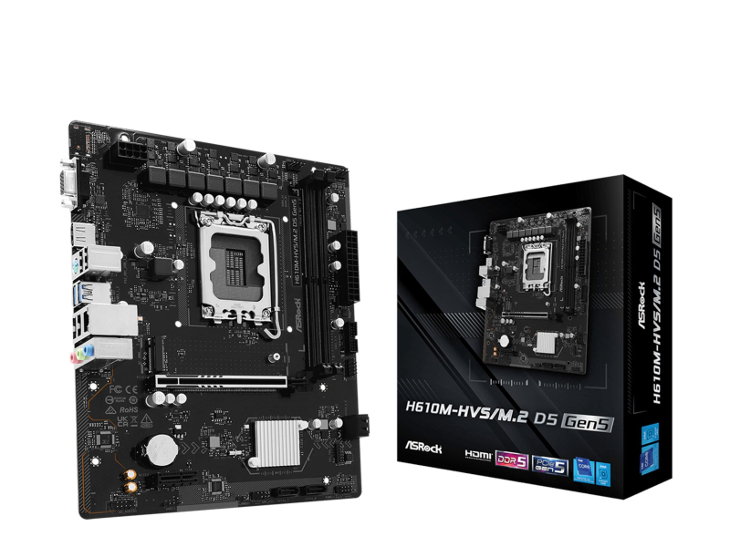 ASRock H610M-HVS/M.2 D5 GEN5