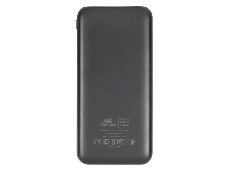 RIVACASE Powerbank VA2031 10000 mAh 10W czarny