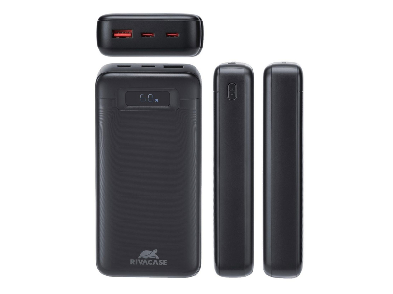 RIVACASE Powerbank VA1082 20000 mAh 65W czarny