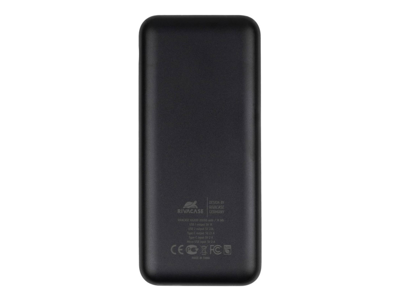RIVACASE Powerbank VA2081 20000 mAh 10W czarny
