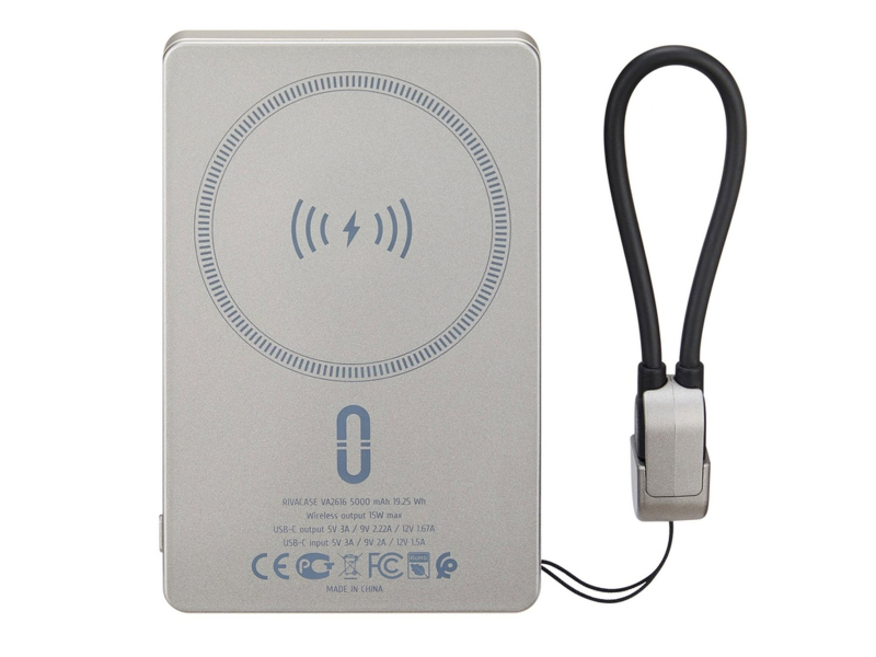 RIVACASE Powerbank VA2616 5000 mAh 20W szary