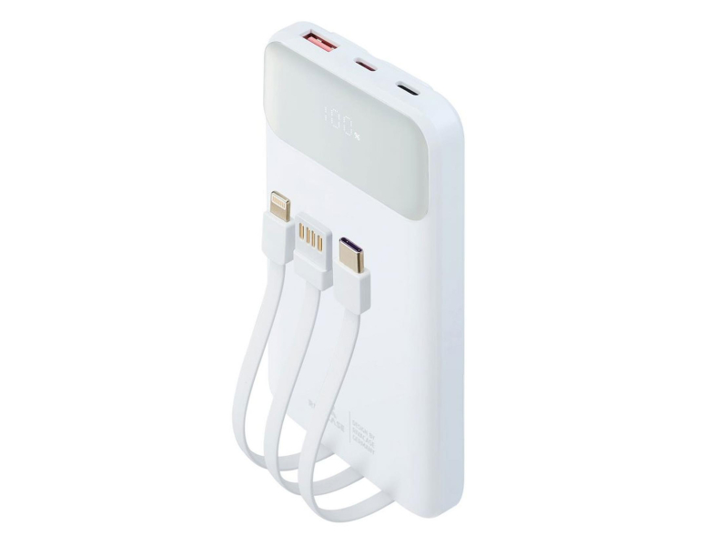 RIVACASE Powerbank VA2211 10000 mAh 22,5W biały