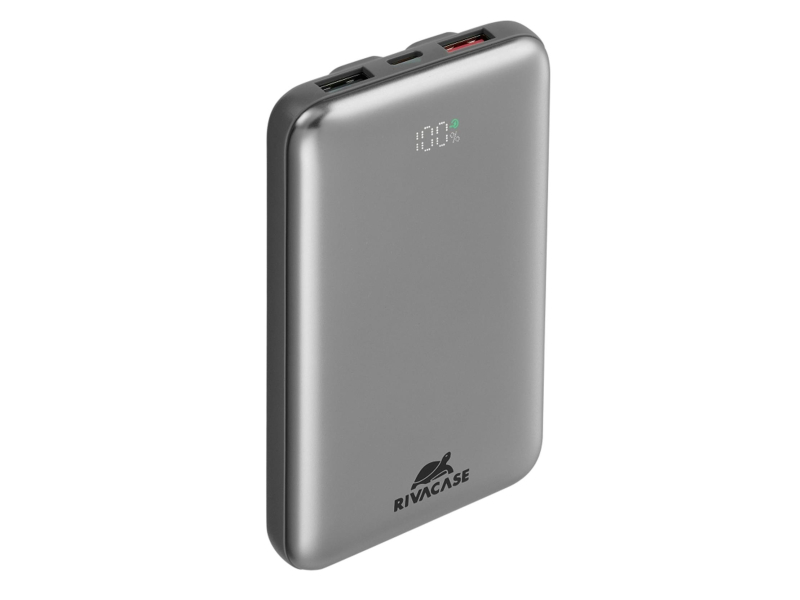RIVACASE Powerbank VA2611 10000 mAh 30W szary