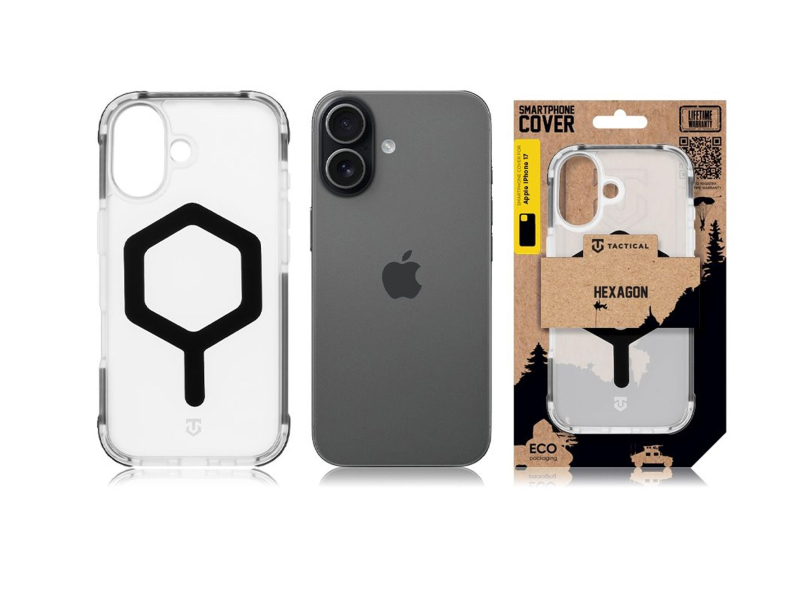 Tactical MagForce Hexagon Kryt pro Apple iPhone 17 T-Black