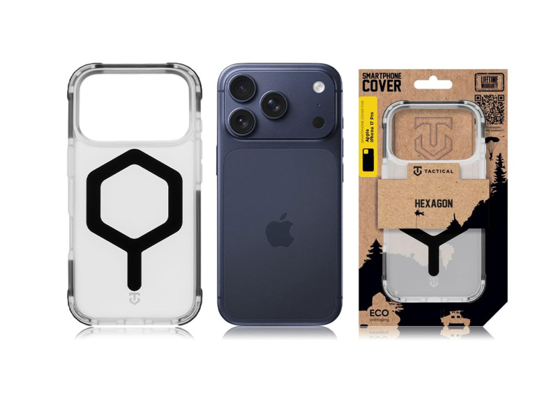 Tactical MagForce Hexagon Kryt pro Apple iPhone 17 Pro Max T-Black