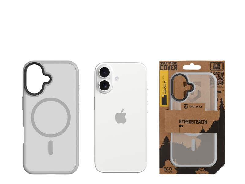 Tactical MagForce Hyperstealth Kryt pro Apple iPhone 17 Light Grey