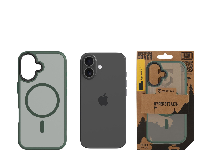 Tactical MagForce Hyperstealth Kryt pro Apple iPhone 17 Forest Green