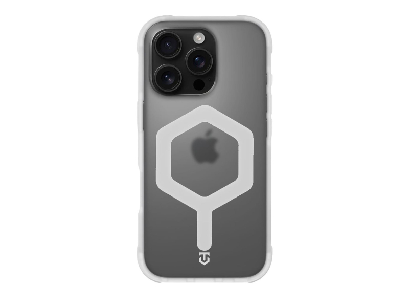 Tactical MagForce Hexagon Kryt pro Apple iPhone 16 Pro T-White