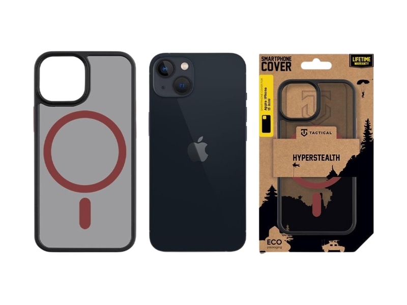 Tactical MagForce Hyperstealth 2.0 Kryt pro Apple iPhone 14 Black/Red