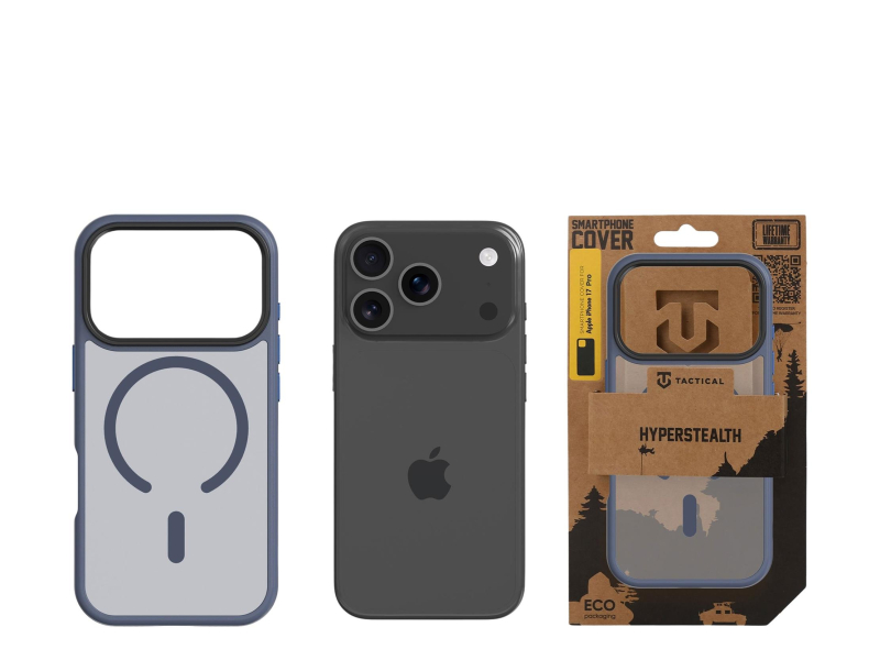 Tactical MagForce Hyperstealth Kryt pro Apple iPhone 17 Pro Deep Blue