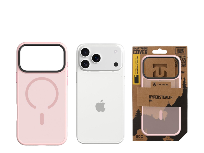 Tactical MagForce Hyperstealth Kryt pro Apple iPhone 17 Pro Max Pink