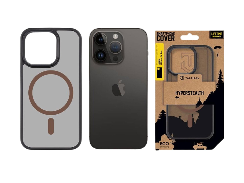 Tactical MagForce Hyperstealth 2.0 Kryt pro Apple iPhone 14 Pro Black
