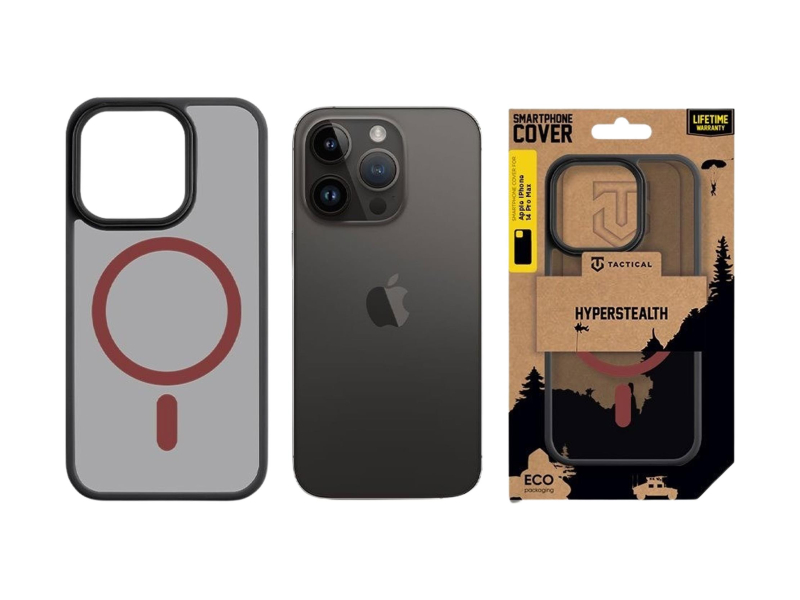 Tactical MagForce Hyperstealth 2.0 Kryt pro Apple iPhone 15 Pro Black