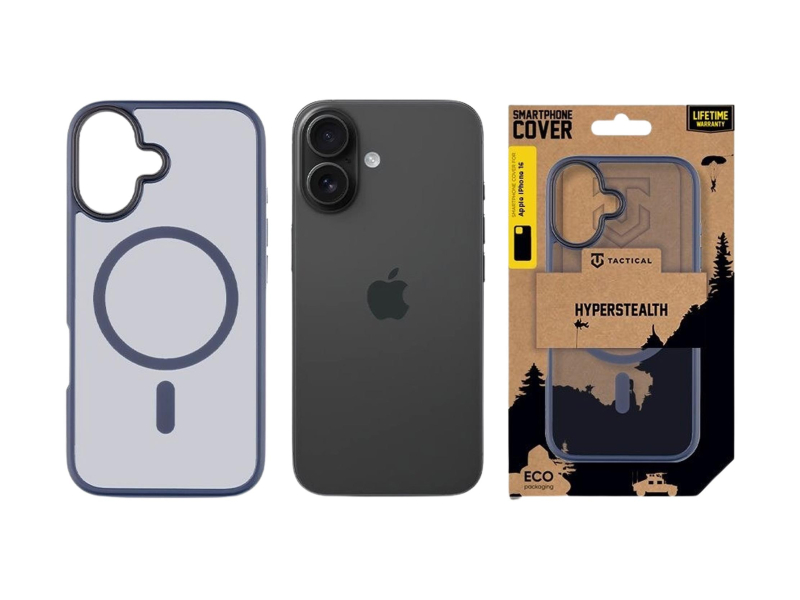 Tactical MagForce Hyperstealth Kryt pro Apple iPhone 16 Deep Blue