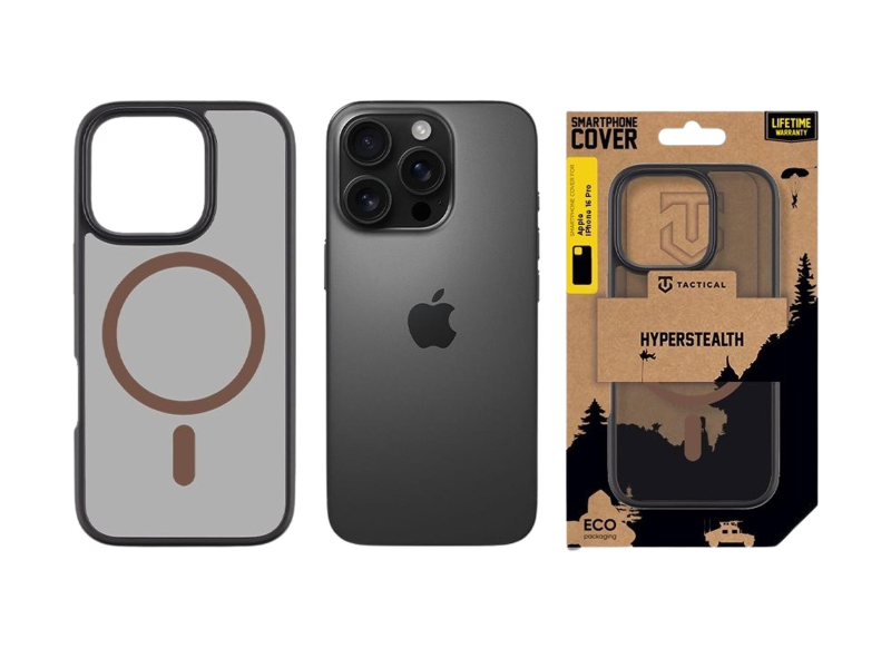 Tactical MagForce Hyperstealth 2.0 Kryt pro Apple iPhone 16 Pro Black