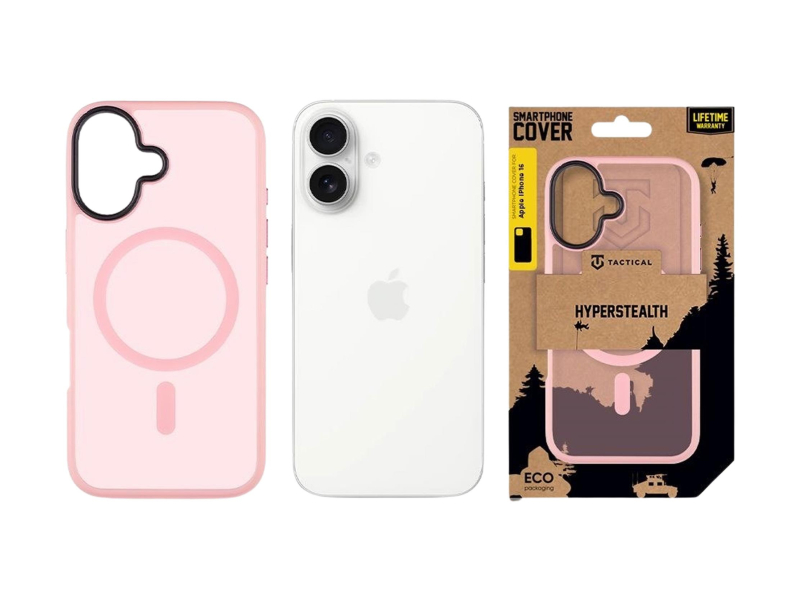 Tactical MagForce Hyperstealth Kryt pro Apple iPhone 16 Pink Panther