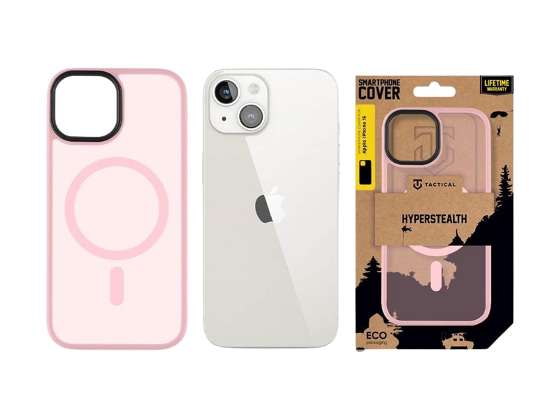 Tactical MagForce Hyperstealth Kryt pro Apple iPhone 15 Pink Panther