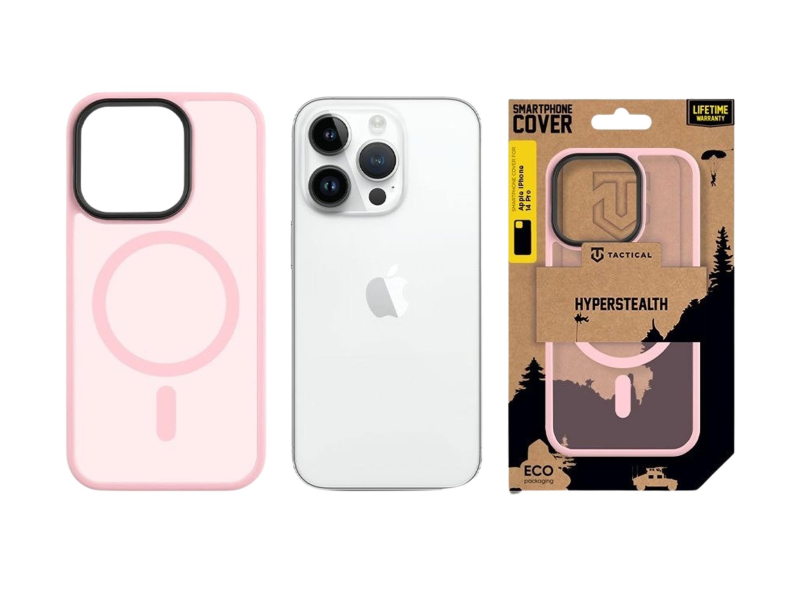 Tactical MagForce Hyperstealth Kryt pro Apple iPhone 14 Pro Pink Pant