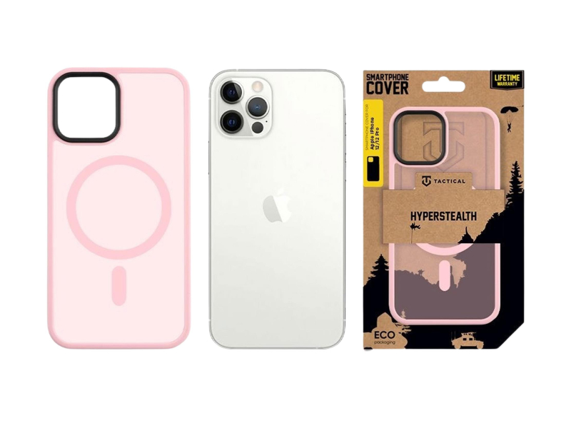 Tactical MagForce Hyperstealth Kryt pro Apple iPhone 12/12 Pro Pink P