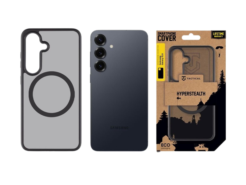 Tactical MagForce Hyperstealth Kryt pro Samsung Galaxy S25 Asphalt
