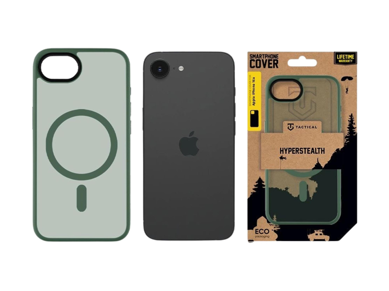 Tactical MagForce Hyperstealth Kryt pro Apple iPhone 16e/17e Forest G