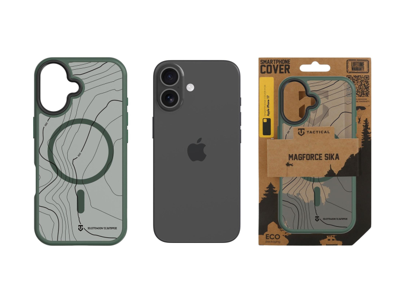 Tactical MagForce Hyperstealth Sika Kryt pro Apple iPhone 17 Forest G