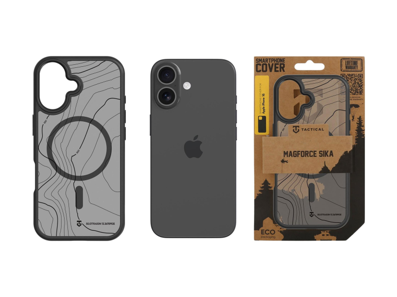 Tactical MagForce Hyperstealth Sika Kryt pro Apple iPhone 16 Asphalt