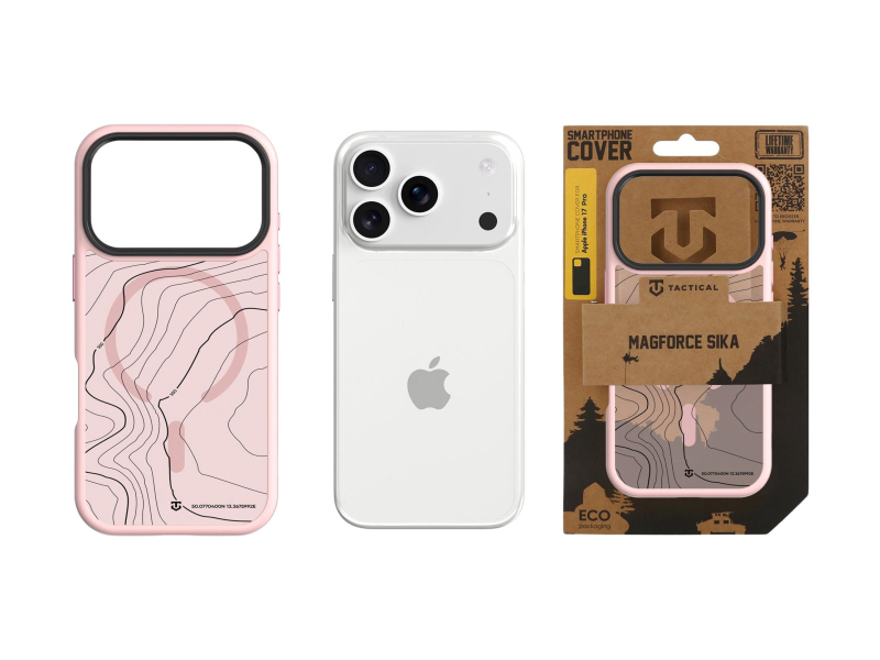 Tactical MagForce Hyperstealth Sika Kryt pro Apple iPhone 17 Pro Pink