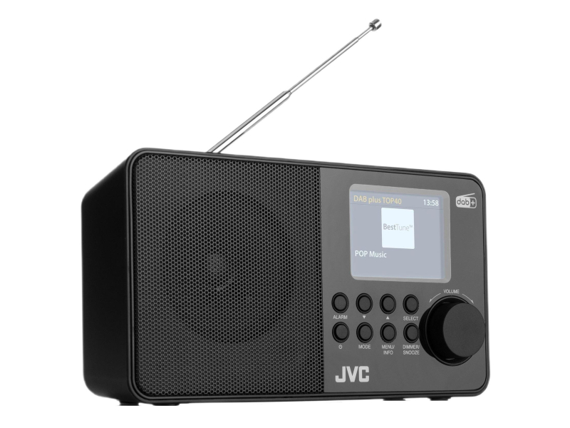 JVC JVC radio DAB RA-E611B-DAB black