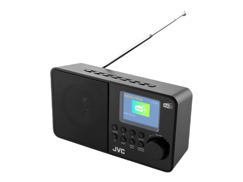 JVC JVC radio DAB RA-E611B-DAB black
