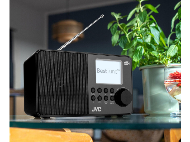 JVC JVC radio DAB RA-E611B-DAB black