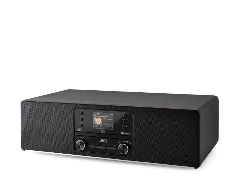 JVC Zestaw All In One RD-E984B Black
