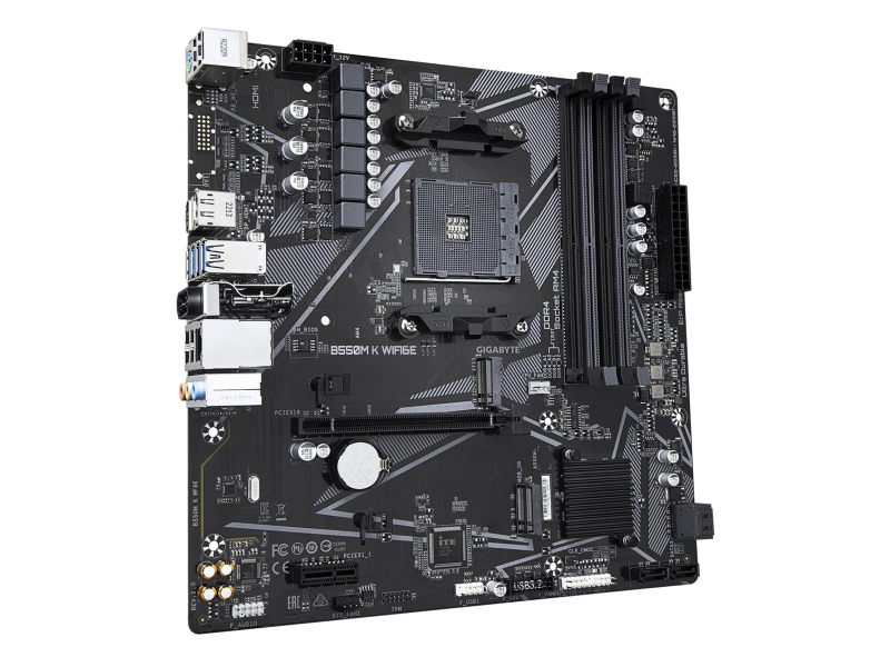 Gigabyte B550M K WIFI6E