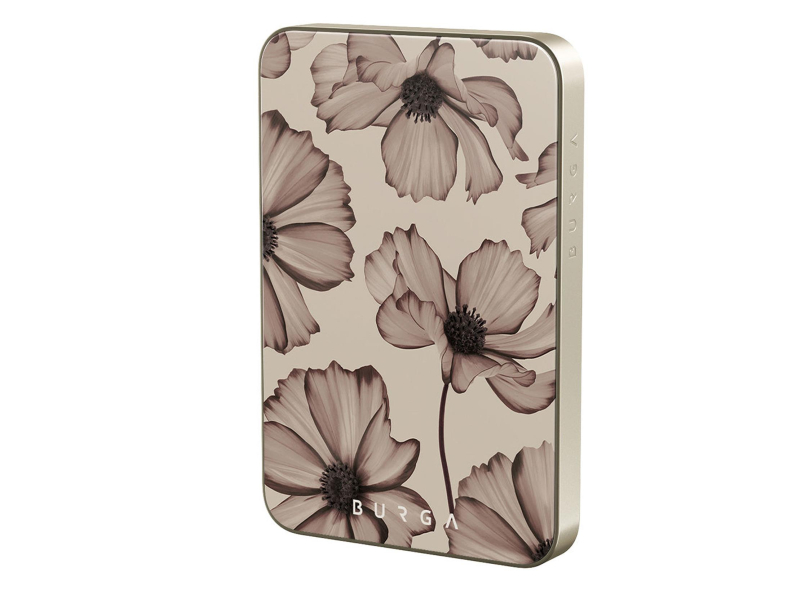 Burga Barely Yours Gold Magnetic Power Bank 5000