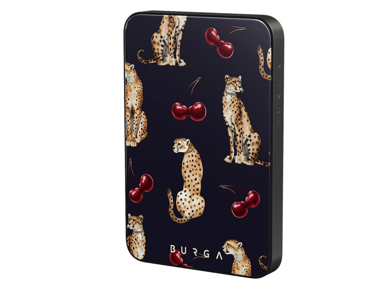 Burga Cougar Gunmetal Magnetic Power Bank 5000