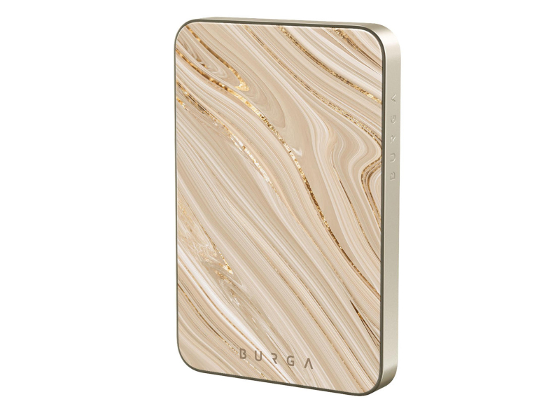Burga Full Glam Gold Magnetic Power Bank 5000