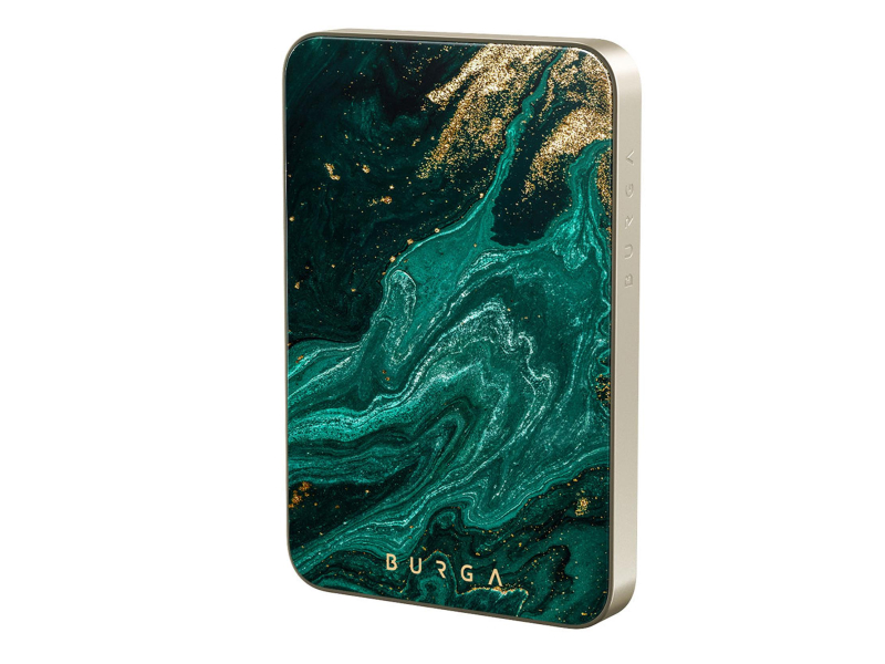 Burga Emerald Pool Gold Magnetic Power Bank 5000