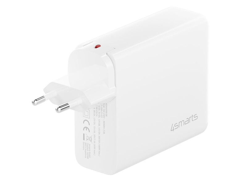 4smarts Flex Pro Travel GaN 200W 4xUSB-C biały