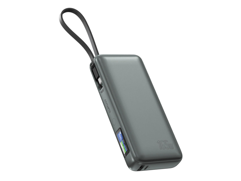 4smarts Powerbank Enterprise 20000mAh 165W z kablem USB-C szary