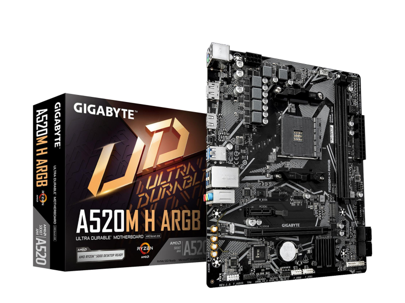 Gigabyte A520M H ARGB