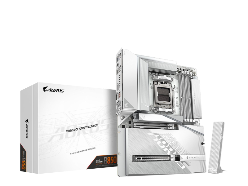 Gigabyte B850 AORUS STEALTH ICE