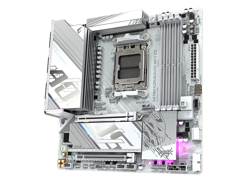 Gigabyte X870M A ELITE WF7 ICE