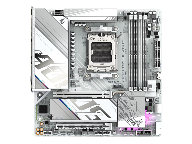 Gigabyte X870M A ELITE WF7 ICE