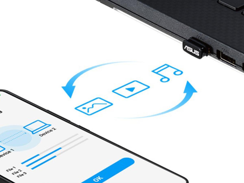 ASUS USB-BT600 Bluetooth 6.0 (BLE) USB Nano