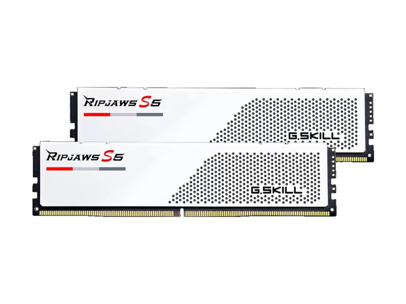 G.SKILL 32GB (2x16GB) 6000MHz CL30 Ripjaws S5 White