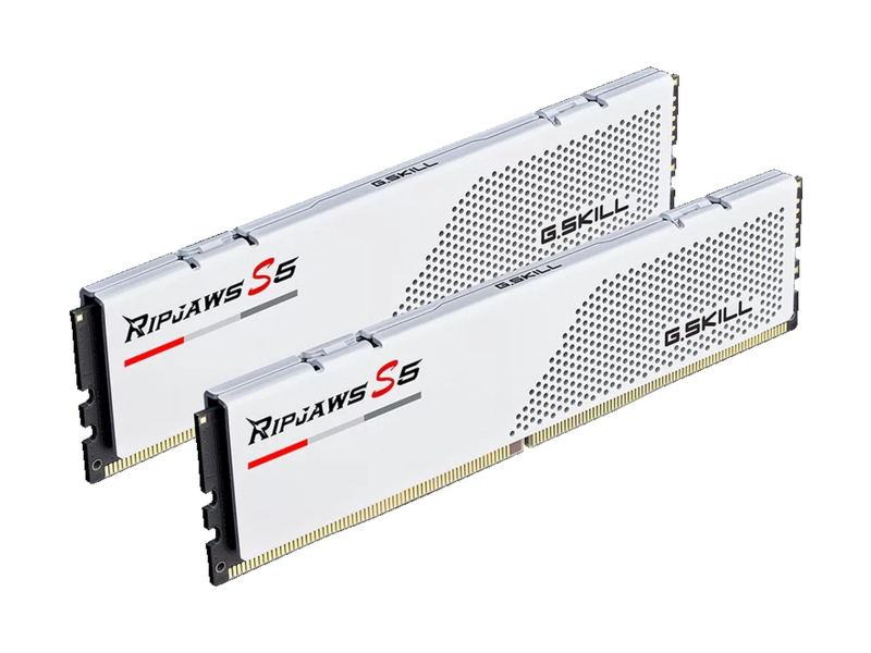 G.SKILL 32GB (2x16GB) 6000MHz CL30 Ripjaws S5 White