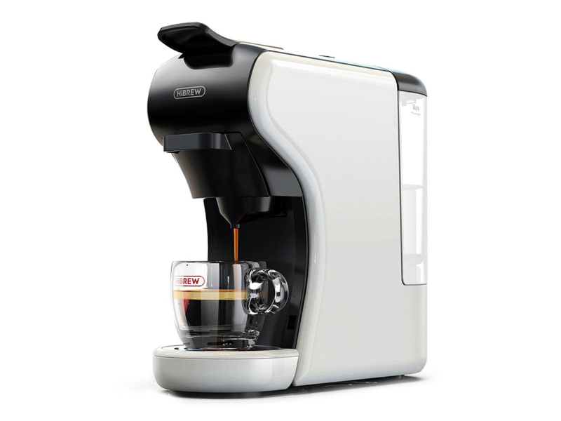 HiBrew Kapsułkowy ekspres do kawy 4w1 HiBREW H1A-white (biały)