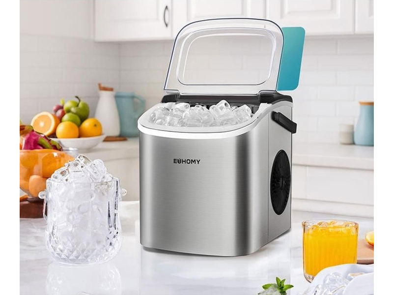 Euhomy IM001 Kostkarka do lodu, 1,2l 12kg (srebrna)
