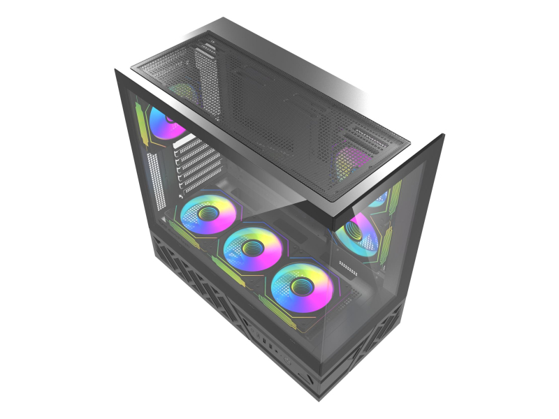 DarkFlash DS950 Black + 6 Fans