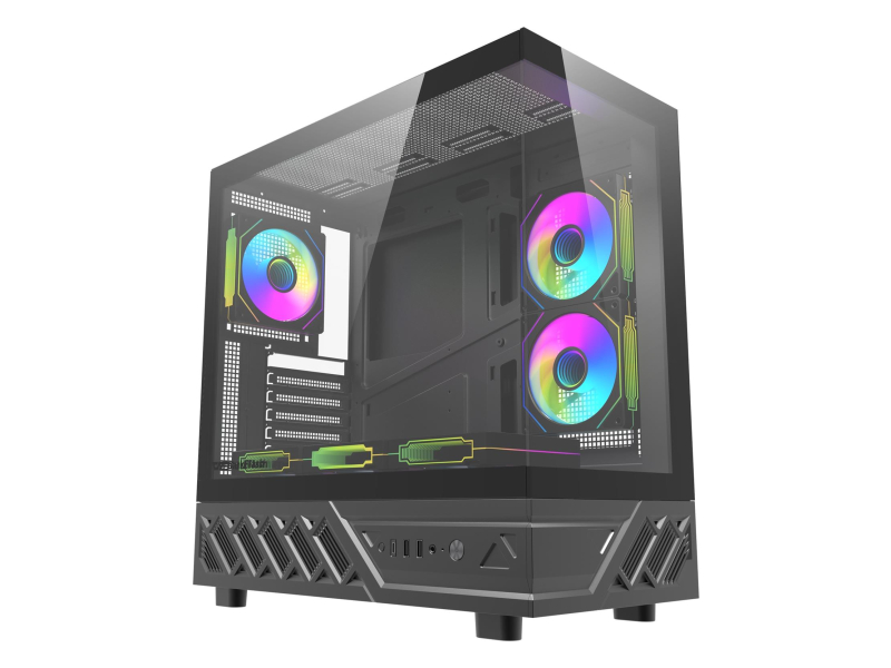 DarkFlash DS950 Black + 6 Fans